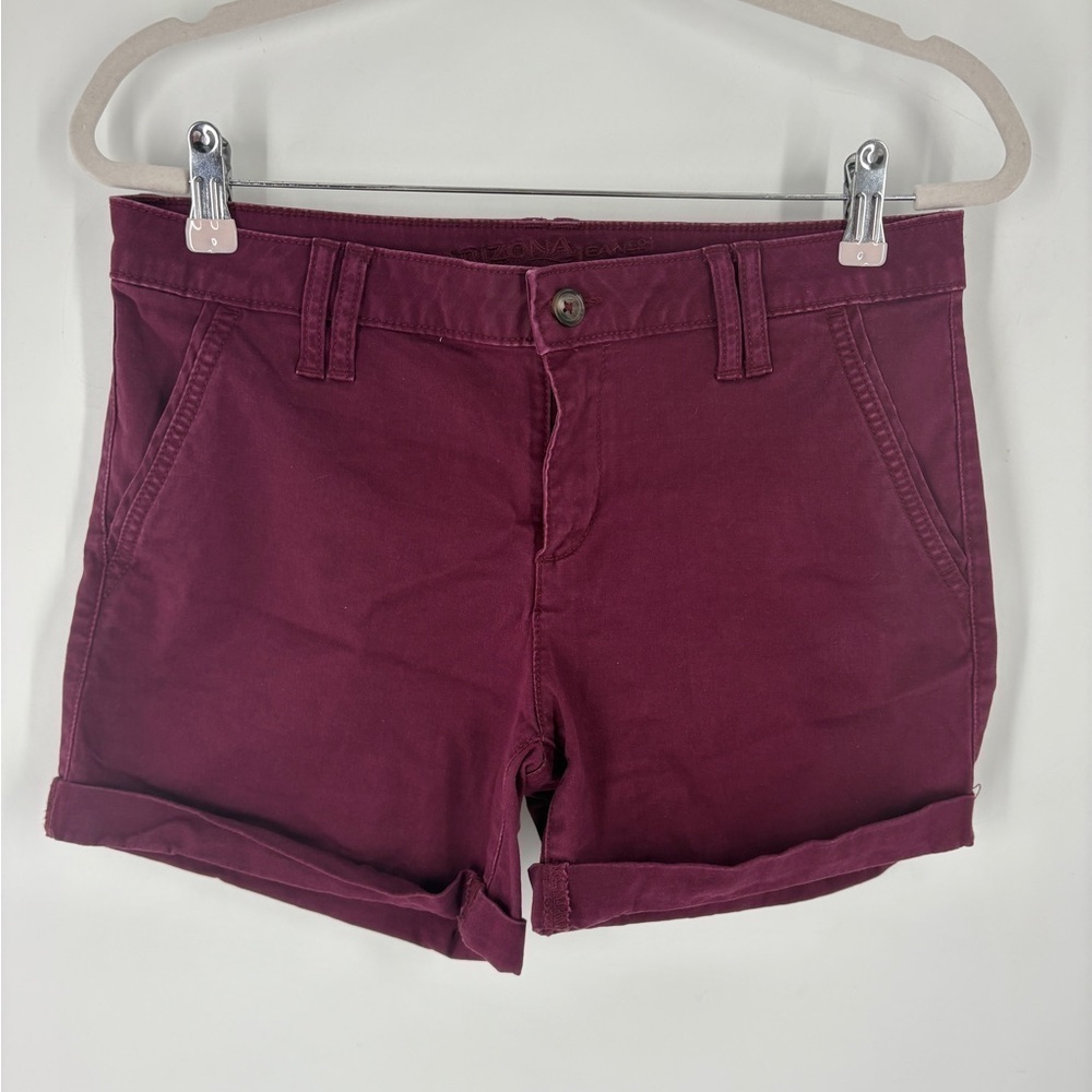Arizona Jean Co Burgundy Shorts Juniors Size 11